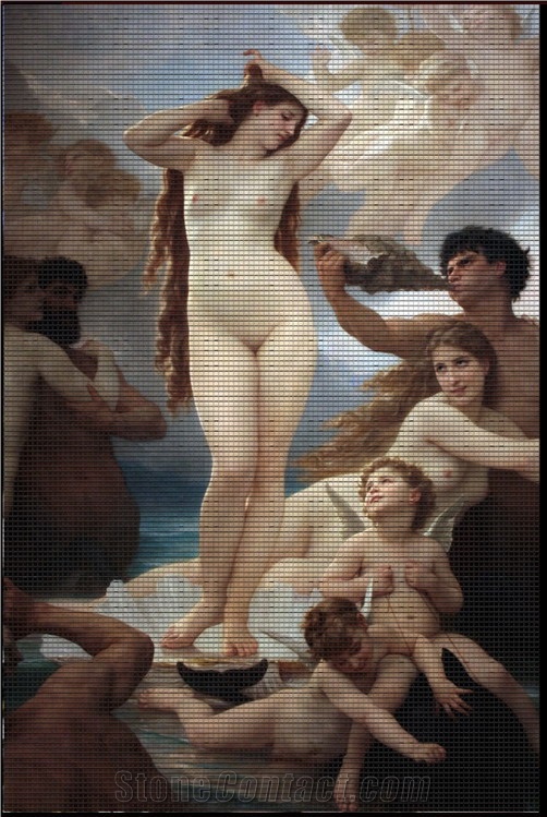 Traditional Glass Mosaic Picture