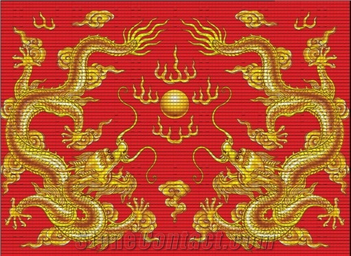 Traditional Stone Mosaic Picture,Glass Mosaic Pict