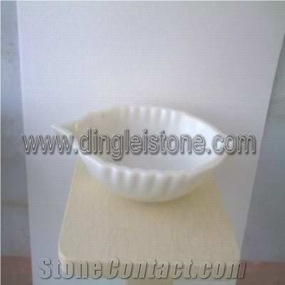 White Onyx Wash Basin