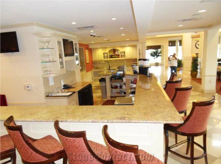 Granite Stone Countertop, Yellow Granite Countertop