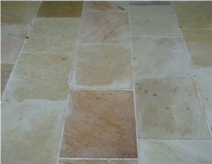 Mint Sandstone, India Beige Sandstone Slabs & Tiles Mint Sandstone, India Beige Sandstone Slabs & Tiles