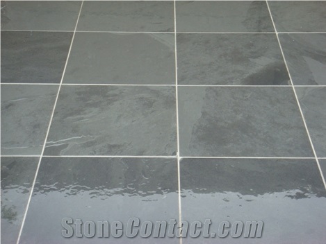 Mustang Brazilian Slate, Brazil Black Slate Slabs & Tiles