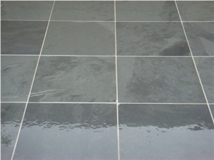 Mustang Brazilian Slate, Brazil Black Slate Slabs & Tiles