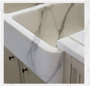 Calacatta Marble Countertop, Calacatta Vena Grigia White Marble