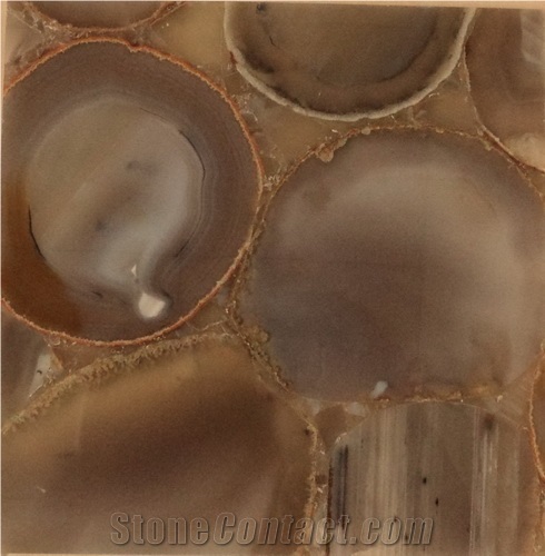 Natural Agate Semiprecious Stone