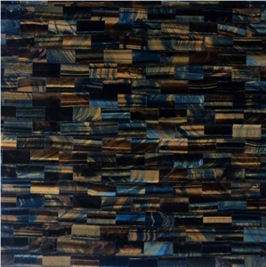 Yellow and Blue Tiger Eye