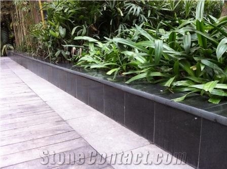 Shanxi Black Granite Slabs & Tiles, China Black Granite