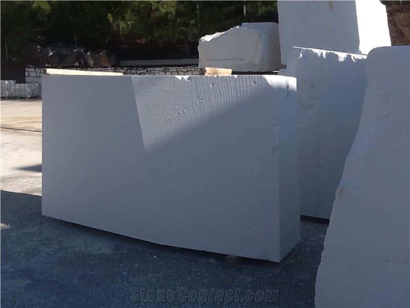 Thassos Marble Block, Greece White Marble