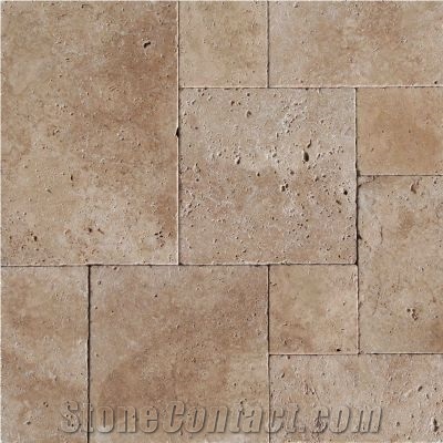 Medium Light Travertine Pattern