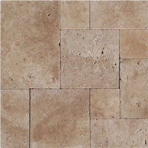 Medium Light Travertine Pattern