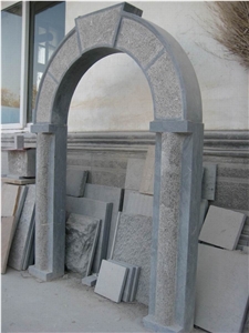 Blue Limestone Window Frame and Surround