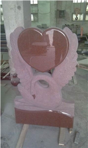 Memorial Headstones, Red Granite Headstones