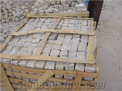 Natural Stone Paving Cube Stone for Landscape Ston, G603 Grey Granite Cube Stone