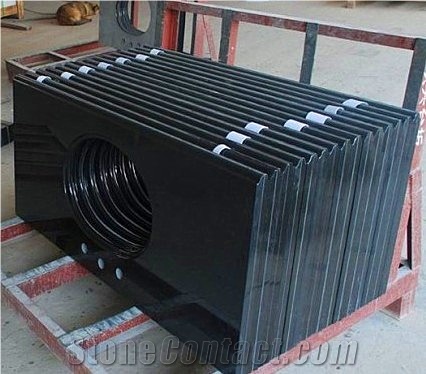 Mongolia Black Granite Vanities,Bath Tops