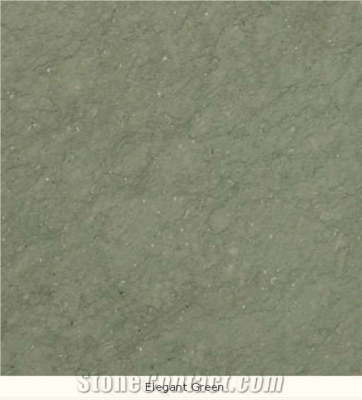 Elegant Green, Turkey Green Limestone Slabs & Tiles