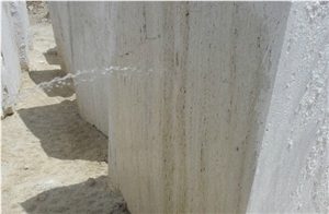 Orient White Travertine Blocks