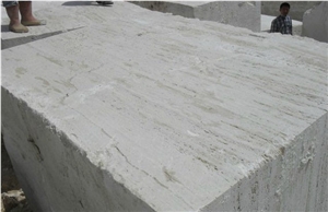 Orient White Travertine Blocks