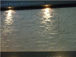Crystal White Marble Cultural Stone