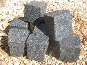 Black Granite Cobbles