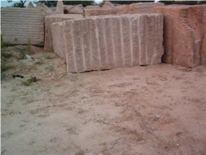 Rose Monforte Granite Block, Portugal Pink Granite