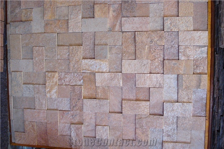 Rainbow Teak Sandstone Block