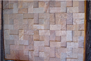 Rainbow Teak Sandstone Block