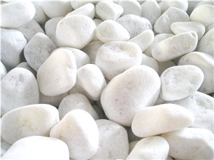 Bianco Dolomite Marble Pebble Stone