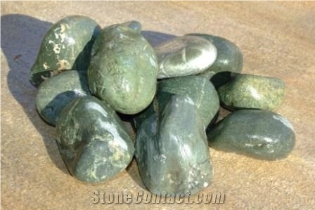 Green Marble Pebbles