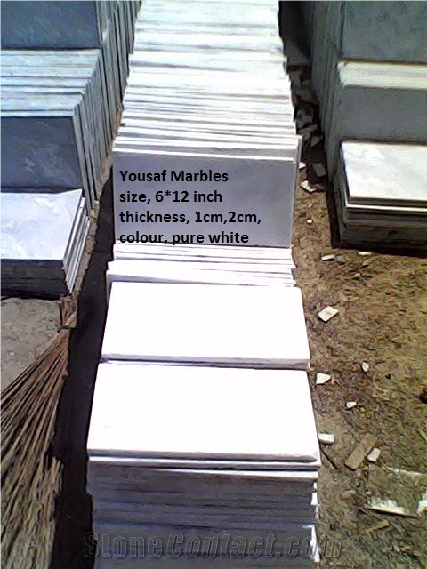 Marble Tiles, Pakistan White Marble