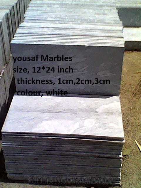 Marble Tiles, Pakistan White Marble