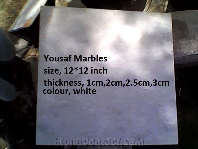Marble Tiles, Pakistan White Marble