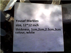 Marble Tiles, Pakistan White Marble