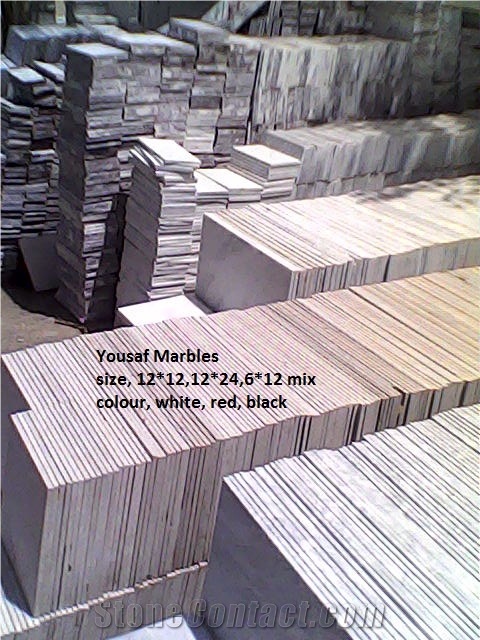 Marble Tiles, Pakistan White Marble
