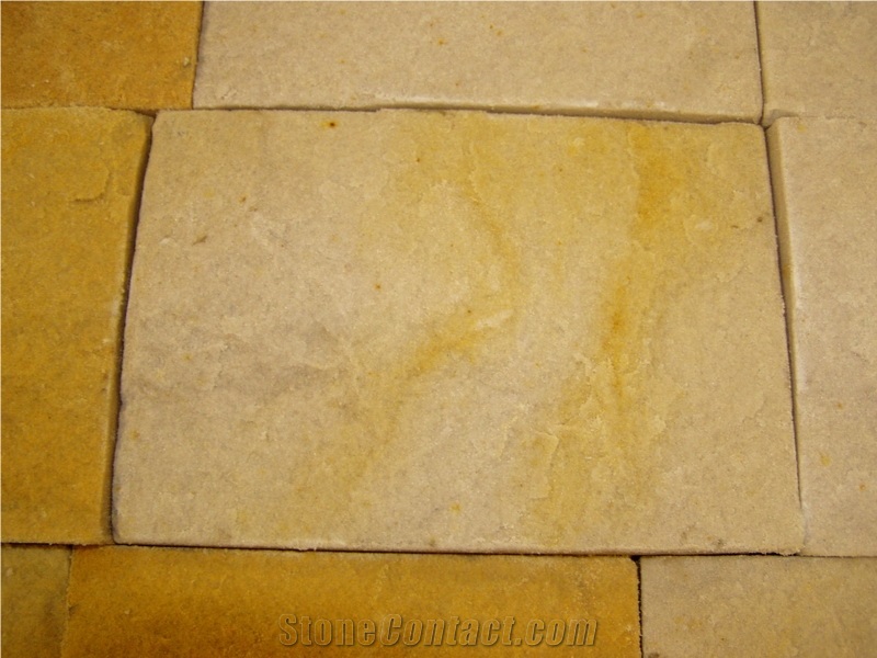 Honed, Filled Limestone Tiles, Pribylov Limestone