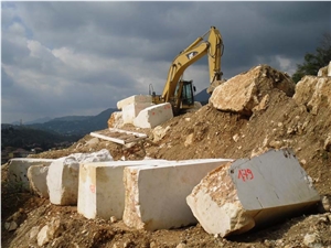 Zandobbio Marble Blocks, Italy Pink Marble