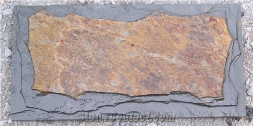 Mushroom Slate,rusty Slate, Mushroom Stone, China Rust Slate Mushroom Stone