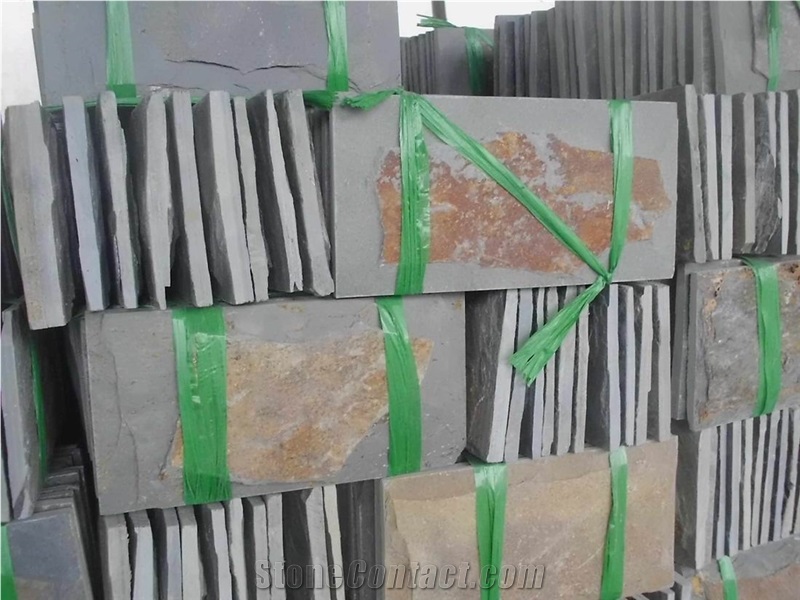 Mushroom Slate,rusty Slate, Mushroom Stone, China Rust Slate Mushroom Stone