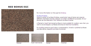 Red Bohus EGC, Bohus Red Granite Slabs