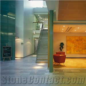 Kappelshamn Stairs, Beige Limestone