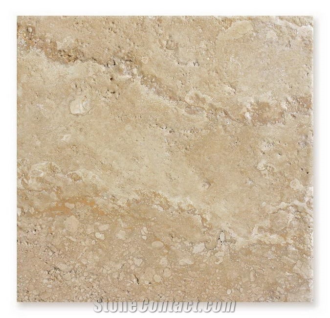 Antique Melange Travertine French Pattern Set 4 Sizes Slabs & Tiles, Classic Travertine Slabs & Tiles