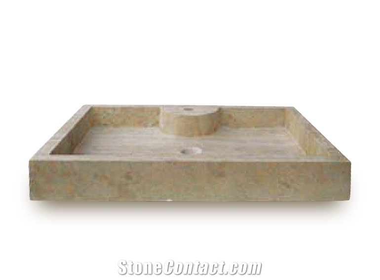 Denizli Beige Travertine Shower Trays