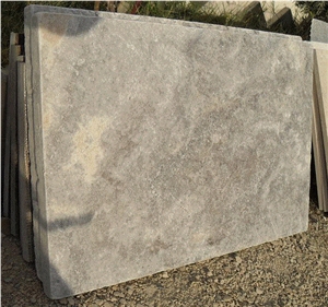 Silver Travertine Tile, Turkey Grey Travertine