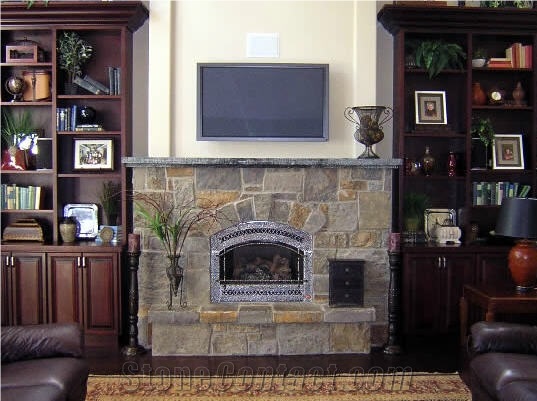 Slate Fireplace