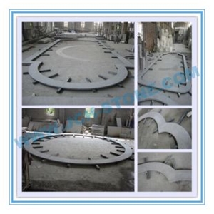 G603 Granite Swimming Pool Frame, G603 Grey Granite Pool Coping