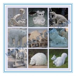 Natural Stone Animal Carving Granite Sculpture & Statue
