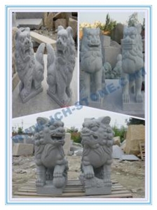 Natural Stone Animal Carving Granite Sculpture & Statue