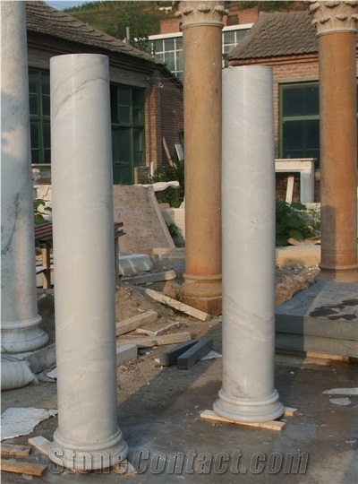 Columns Interior Building Stone,Stone Column Interior Stone Building Customized Size Stone Pillar,Marble Roman Columns by Handcarved