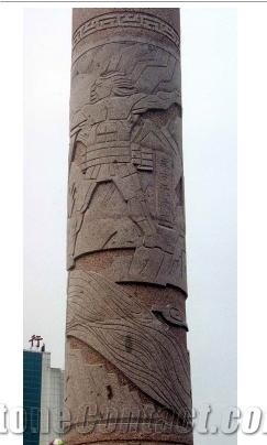 Columns Interior Building Stone,Stone Column Interior Stone Building Customized Size Stone Pillar,Marble Roman Columns by Handcarved