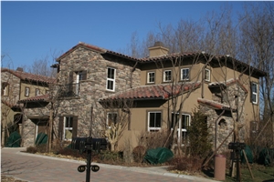 Slate Stone Cultured Stone,Rusty Quartzite Cultured Stone, Wall Cladding, Stacked Stone Veneer, Corner Stone Clearance,Hebei Natural Surface Stone