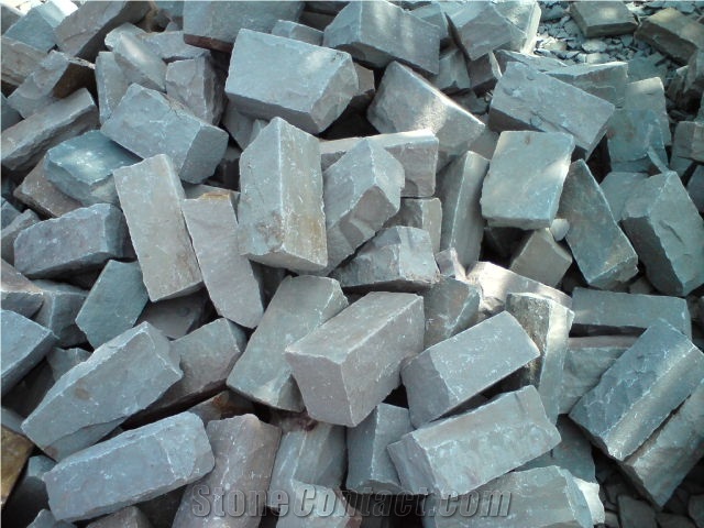 Cobbles, Kandla, Automn Brown Grey Sandstone